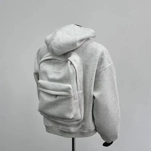 Sırt çantası Tasarımlı Kapüşonlu Sweat