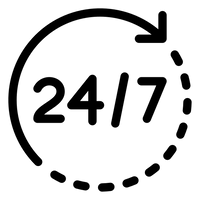 24/7 Destek